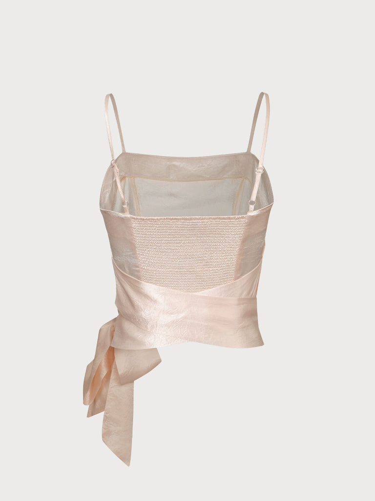 Criss Cross Bandage Cami Sustainable Tops - BERLOOK