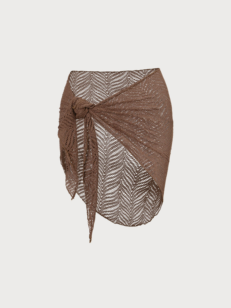 Crochet Cover-Up Skirt Sustainable Cover-ups - BERLOOK