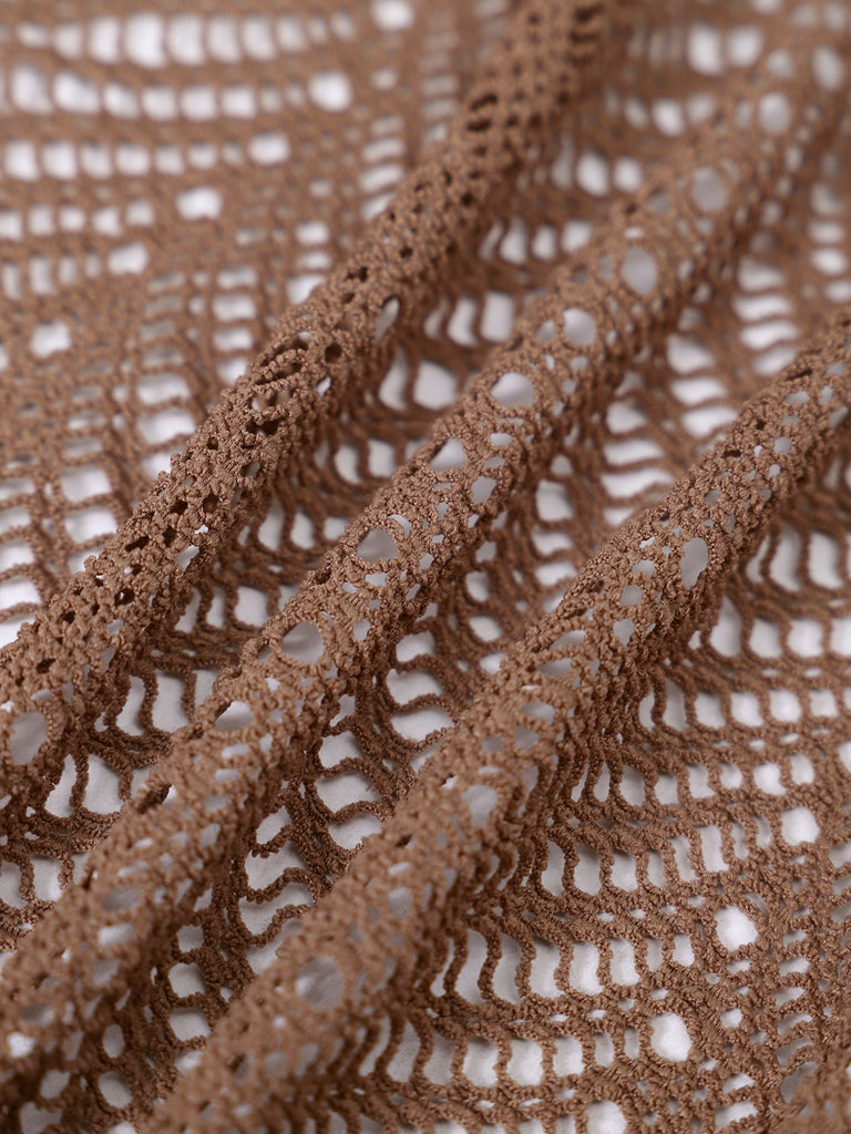 Crochet Cover-Up Skirt Sustainable Cover-ups - BERLOOK