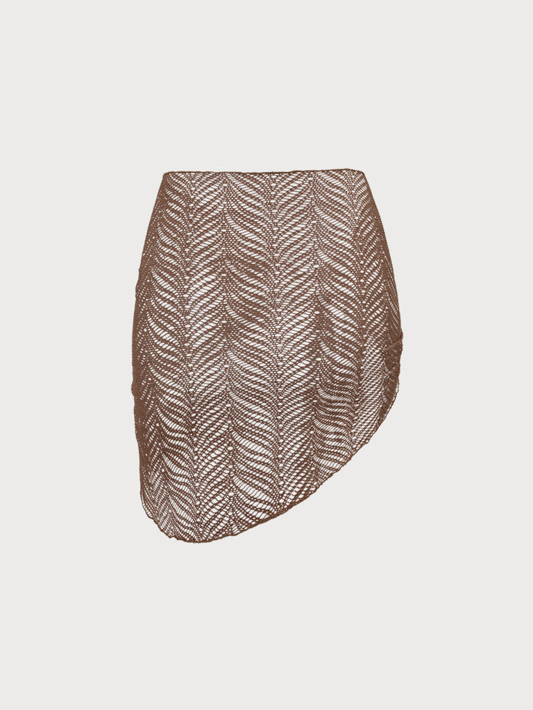 Crochet Cover-Up Skirt Sustainable Cover-ups - BERLOOK