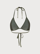 Crochet Halter Triangle Bikini Top Sustainable Bikinis - BERLOOK