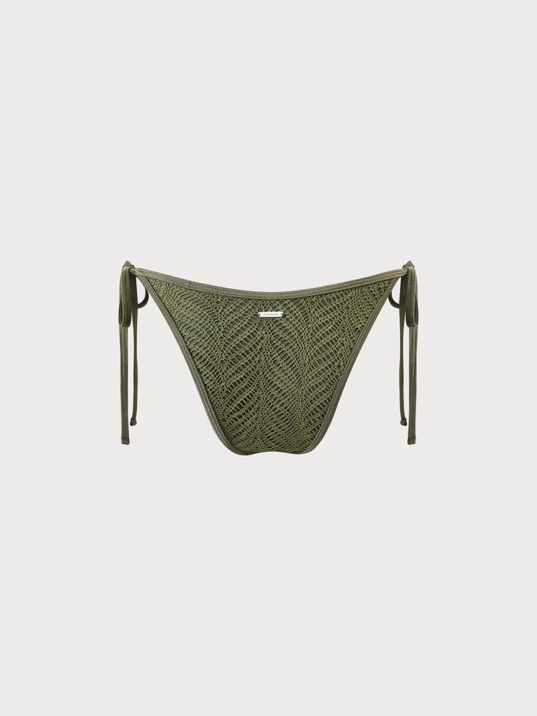 Crochet Tie Bikini Bottom Sustainable Bikinis - BERLOOK