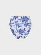Floral High Waist Bikini Bottom Sustainable Bikinis - BERLOOK