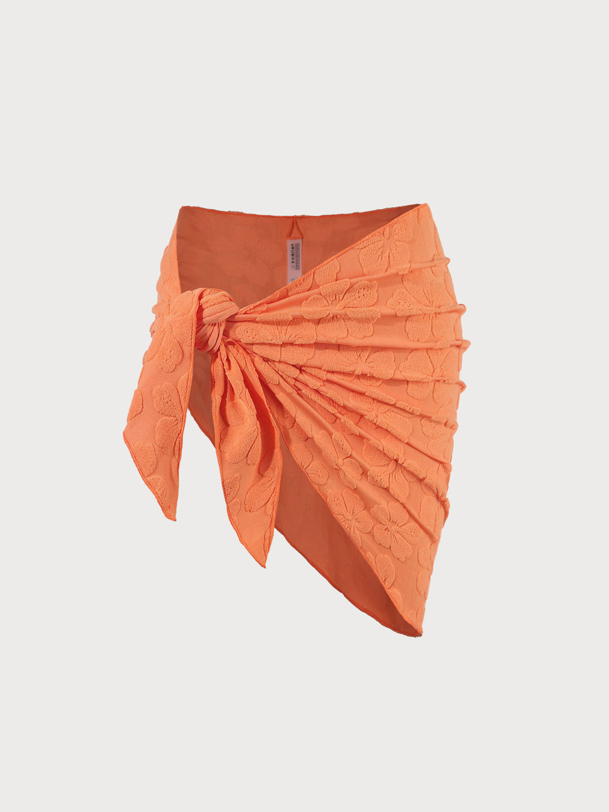 Floral Jacquard Cover-Up Skirt Sustainable Cover-ups - BERLOOK