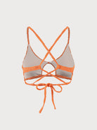 Floral Jacquard Cut Out Bikini Top Sustainable Bikinis - BERLOOK