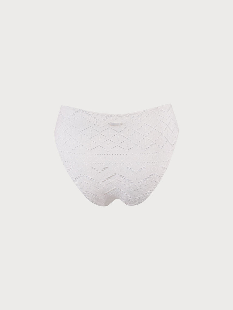 Geometric Cutout Twist Bikini Bottom Sustainable Bikinis - BERLOOK