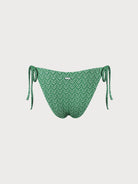 Geometric Textured Tie Bikini Bottom Sustainable Bikinis - BERLOOK