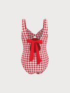Girls' woven polyester blend swimsuit Sustainable Girls Clothing - BERLOOK