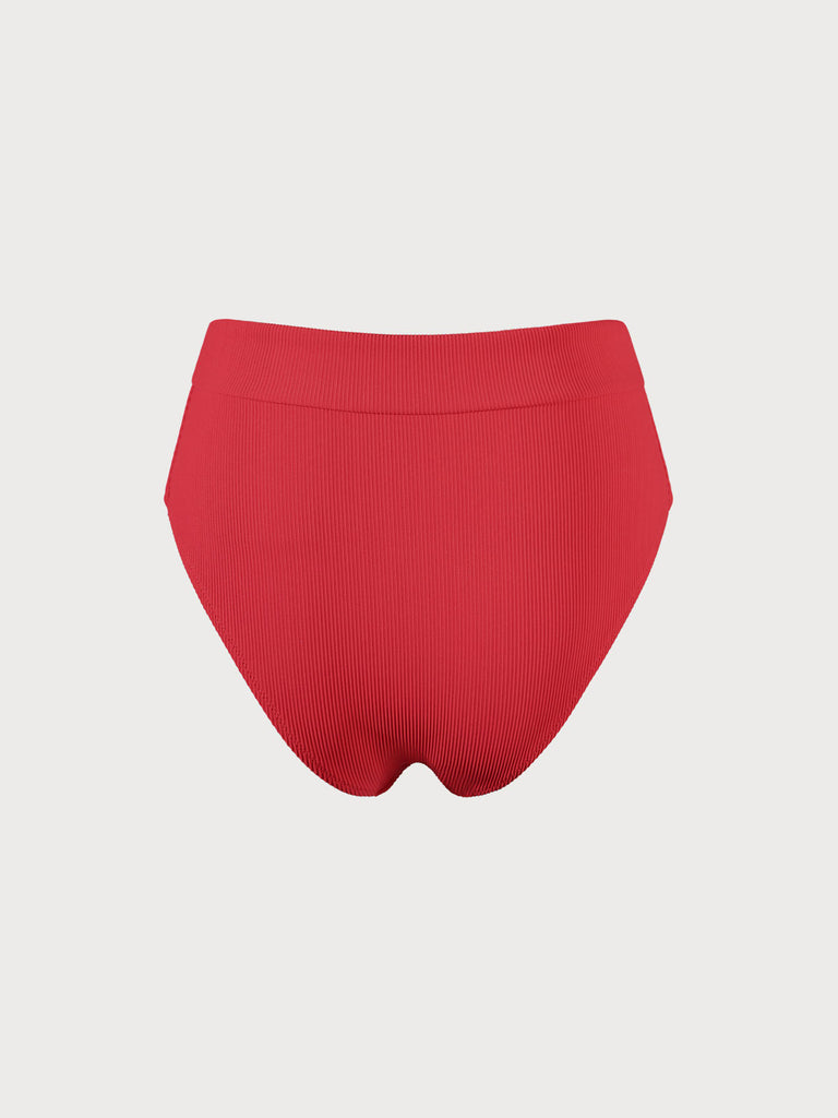 High Waisted V-Cut Bikini Bottom Sustainable Bikinis - BERLOOK