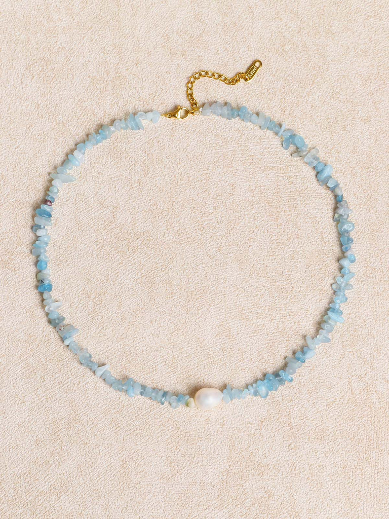 Irregular Stone Necklace Sustainable Necklaces - BERLOOK