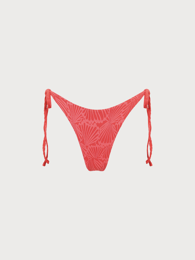 Jacquard Tie Bikini Bottom Sustainable Bikinis - BERLOOK