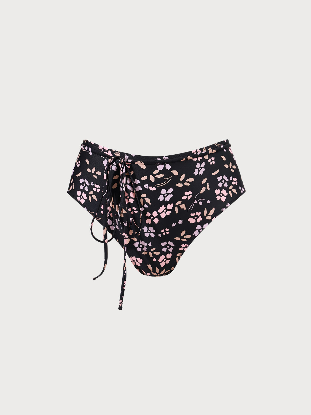 Lace Up Plus Size Tankini Bottom