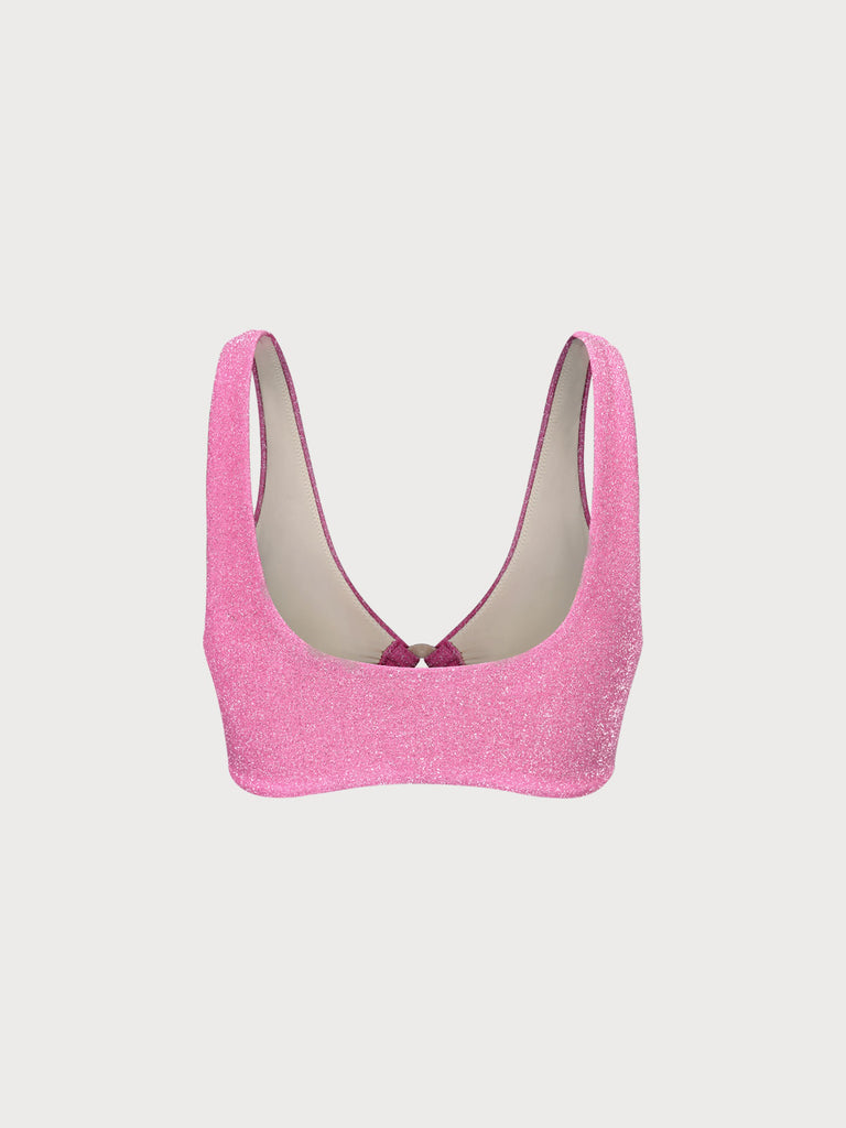 Lurex O-Ring Bikini Top Sustainable Bikinis - BERLOOK