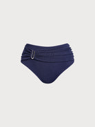 men Knitted Nylon Bikini Bottoms Blue Sustainable Plus Size Bikinis - BERLOOK