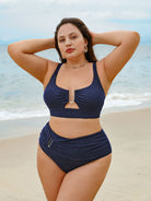 men Knitted Nylon Bikini Bottoms Sustainable Plus Size Bikinis - BERLOOK