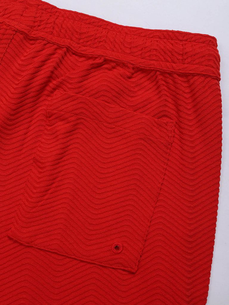 Men'S Knitted Polyester Swim Shorts Sustainable Men's Beach Shorts - BERLOOK