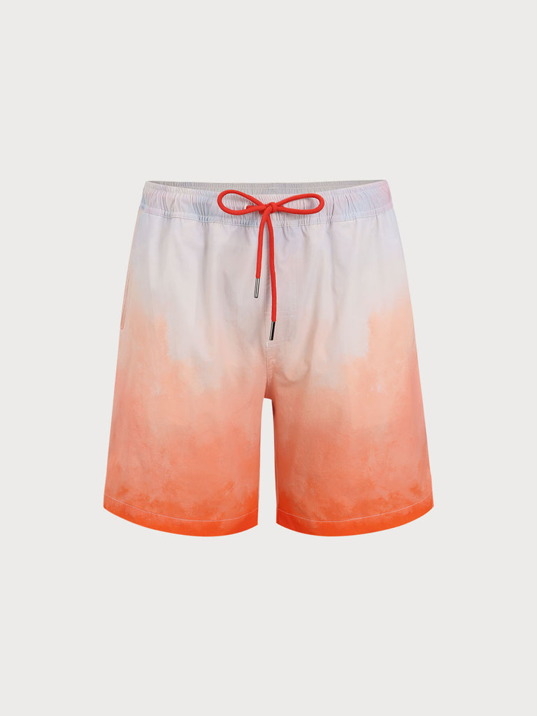 Men'S Woven Nail Spandex Swim Shorts Multi Sustainable Men's Beach Shorts - BERLOOK