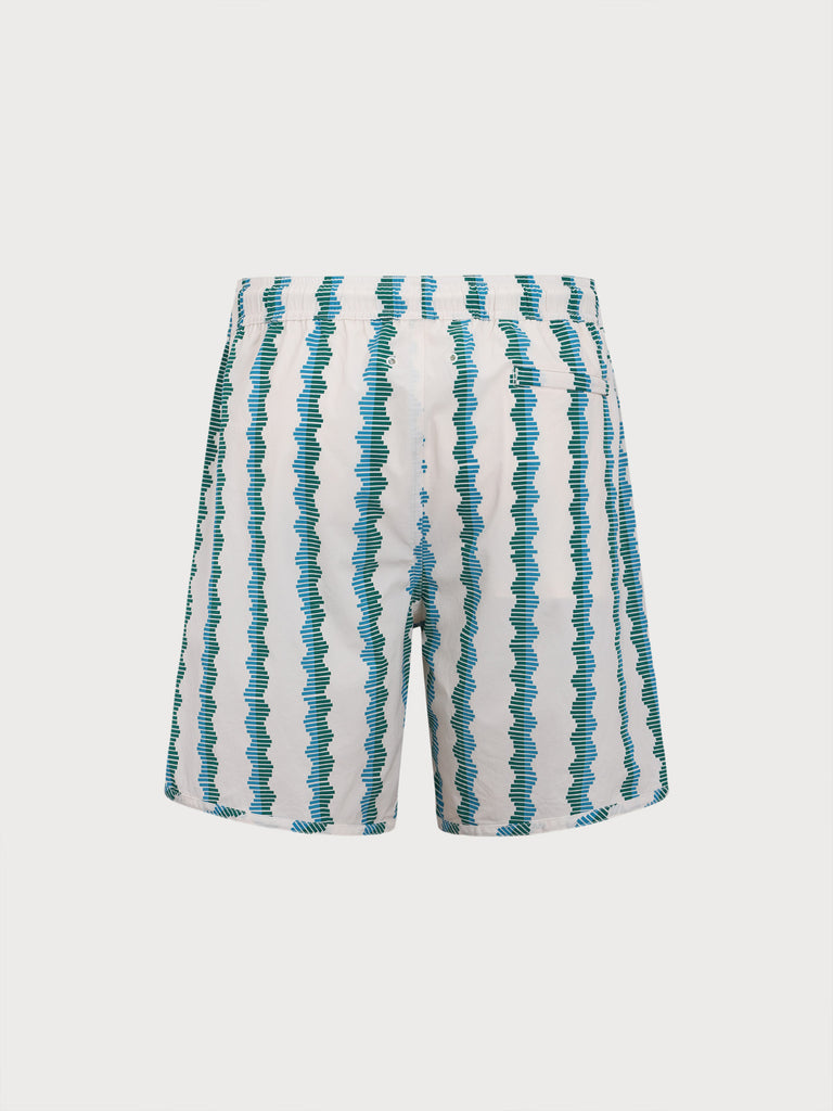 Men'S Woven Nail Spandex Swim Shorts Sustainable Men's Beach Shorts - BERLOOK