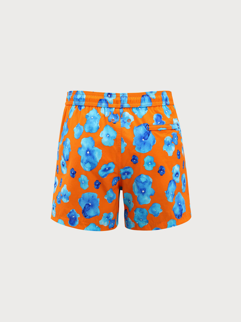 Men'S Woven Nail Spandex Swim Shorts Sustainable Men's Beach Shorts - BERLOOK