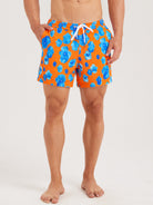 Men'S Woven Nail Spandex Swim Shorts Sustainable Men's Beach Shorts - BERLOOK