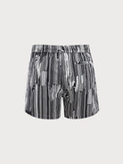 Men'S Woven Nail Spandex Swim Shorts Sustainable Men's Beach Shorts - BERLOOK