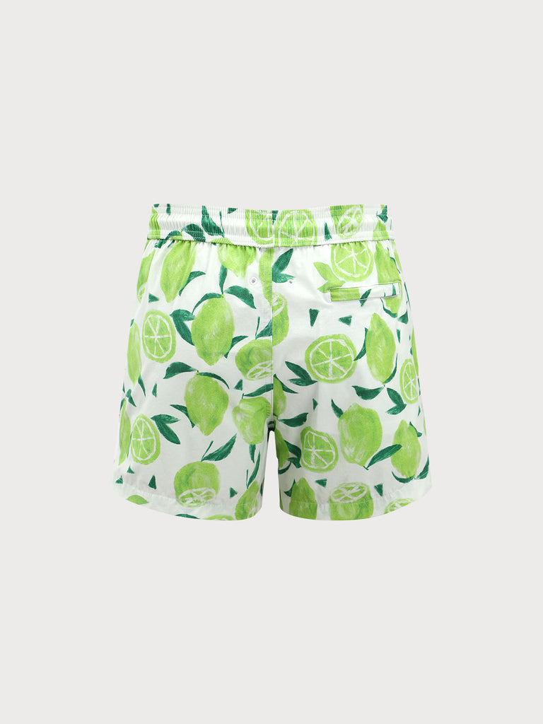 Men'S Woven Nail Spandex Swim Shorts Sustainable Men's Beach Shorts - BERLOOK