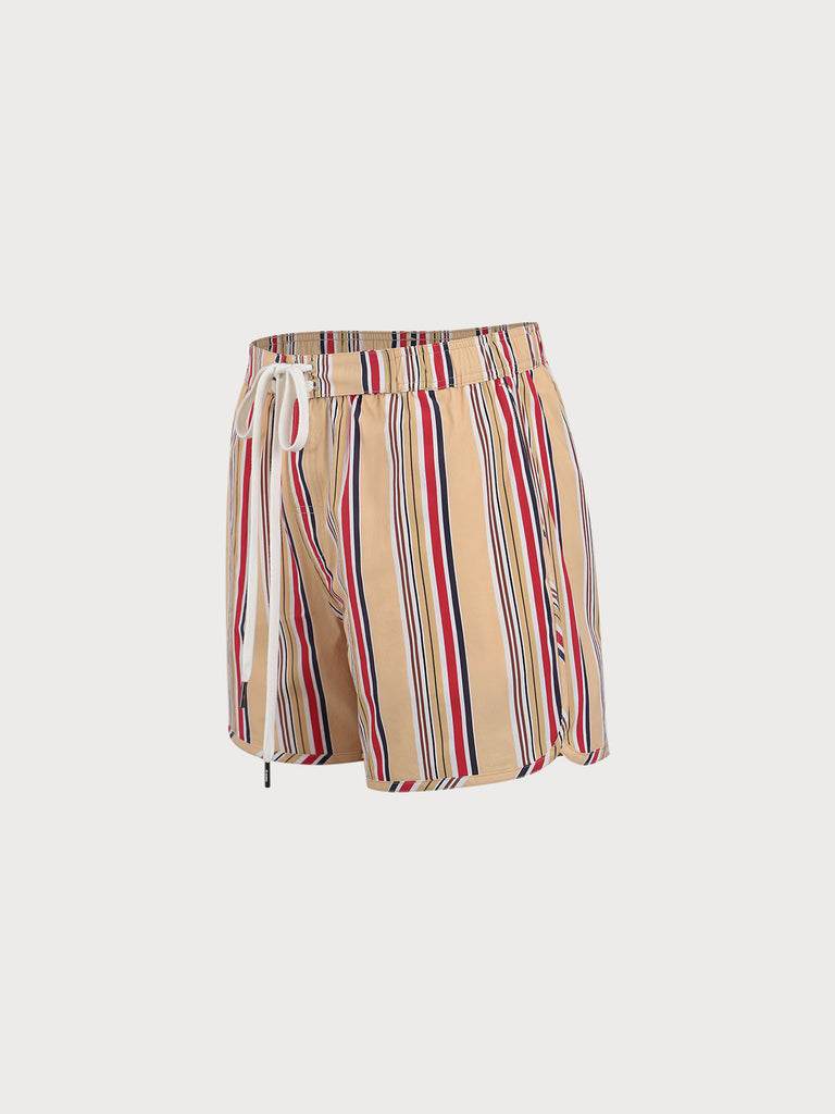 Men'S Woven Nail Spandex Swim Shorts Sustainable Men's Beach Shorts - BERLOOK