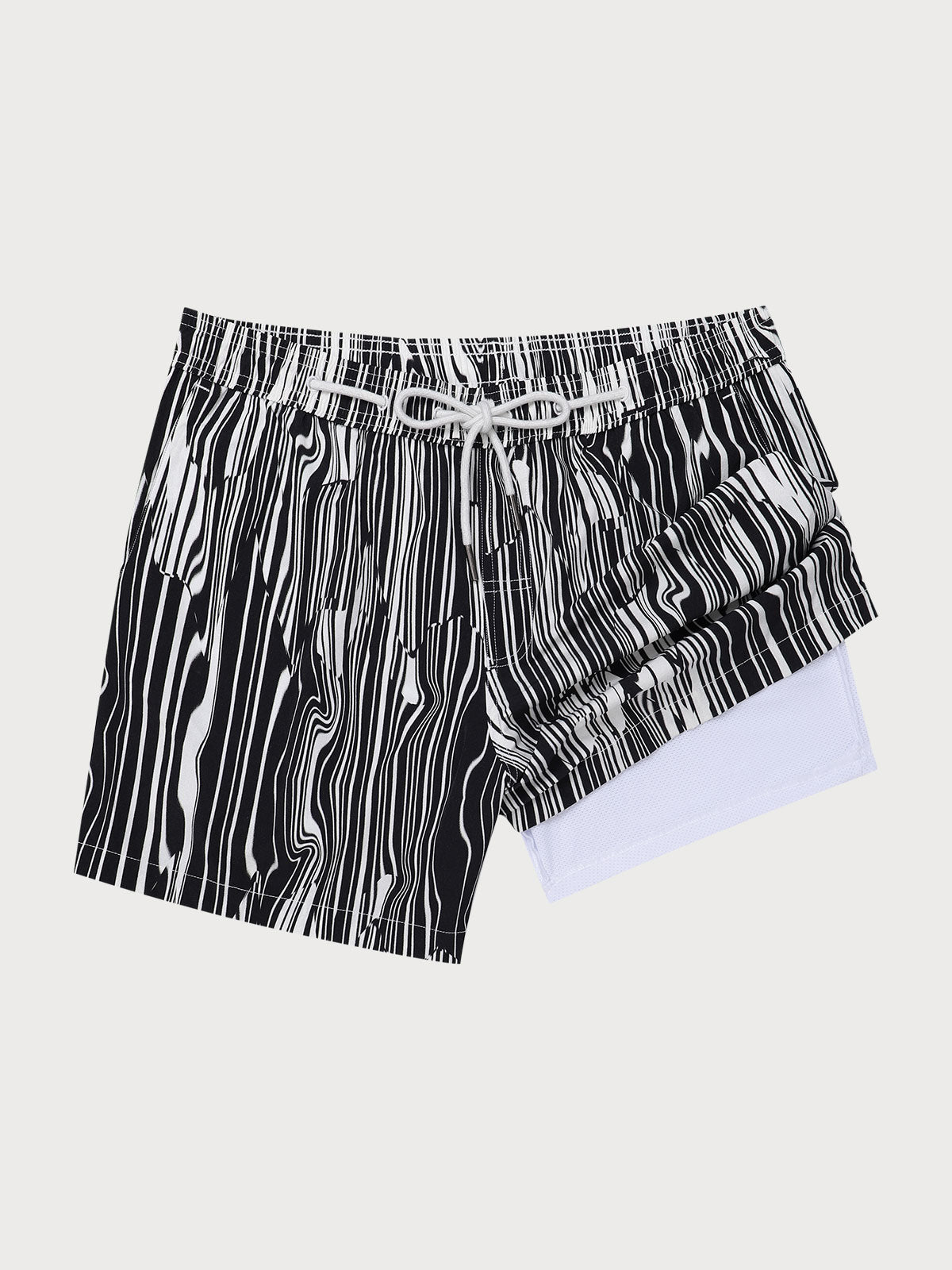 Men'S Woven Nail Spandex Swim Shorts Sustainable Men's Beach Shorts - BERLOOK