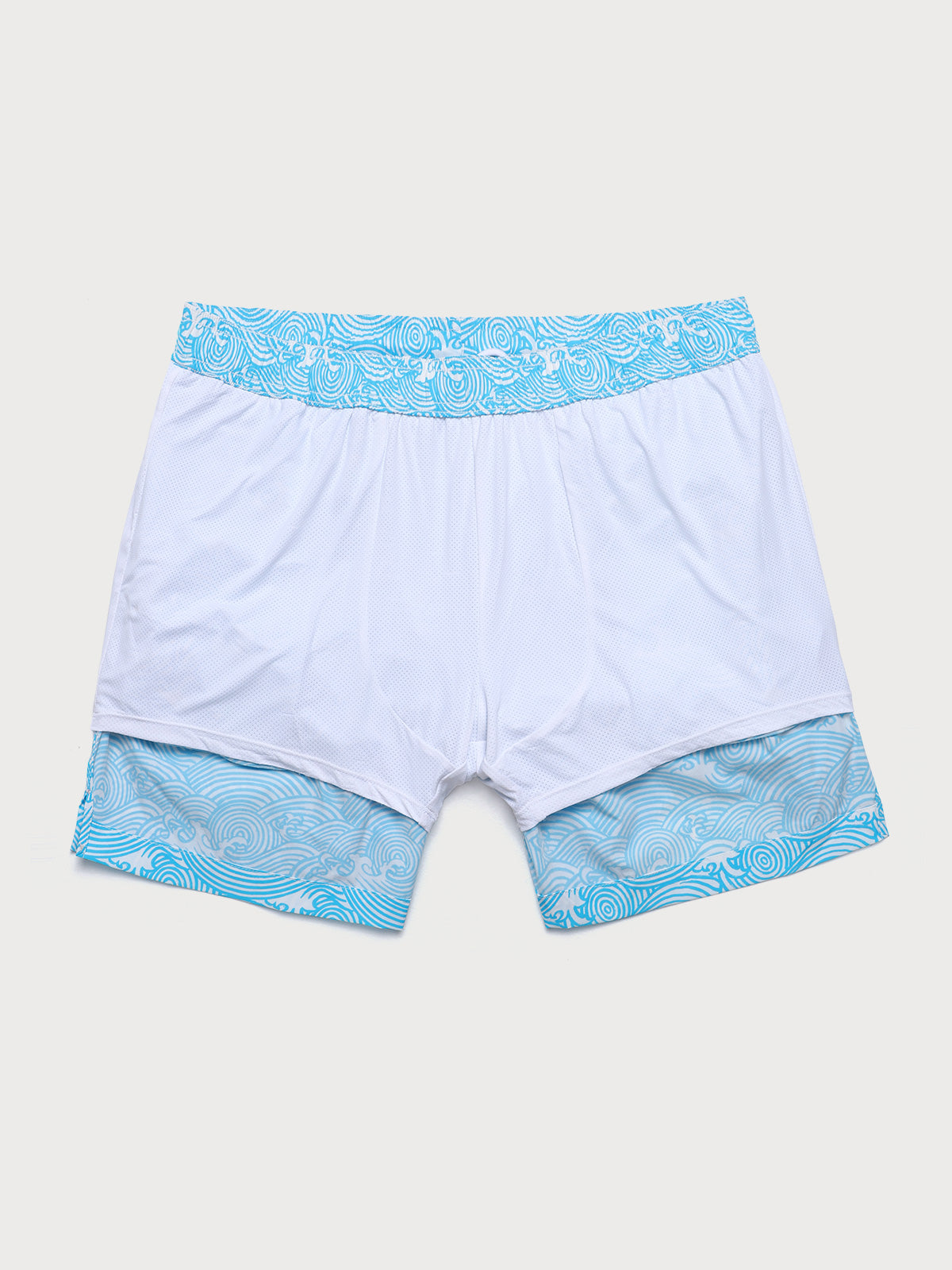 Men'S Woven Nail Spandex Swim Shorts Sustainable Men's Beach Shorts - BERLOOK