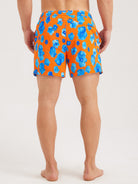 Men'S Woven Nail Spandex Swim Shorts Sustainable Men's Beach Shorts - BERLOOK
