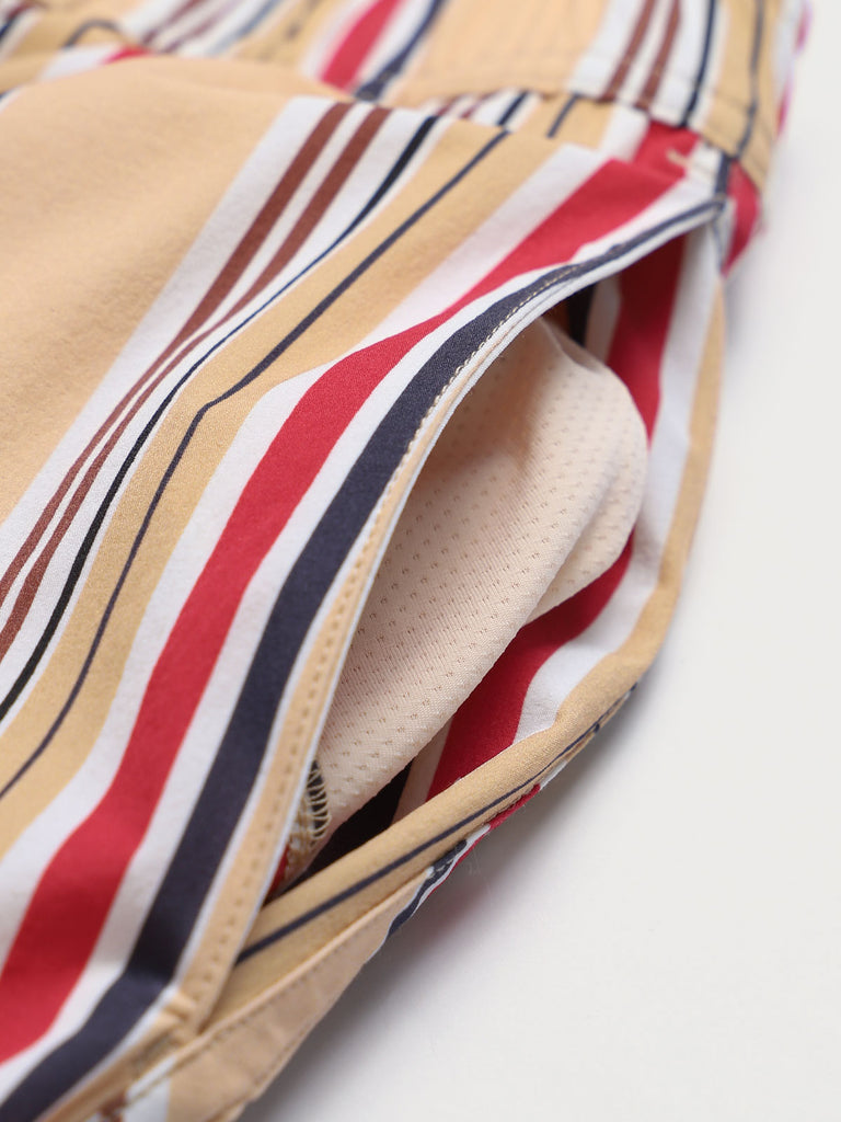 Men'S Woven Nail Spandex Swim Shorts Sustainable Men's Beach Shorts - BERLOOK