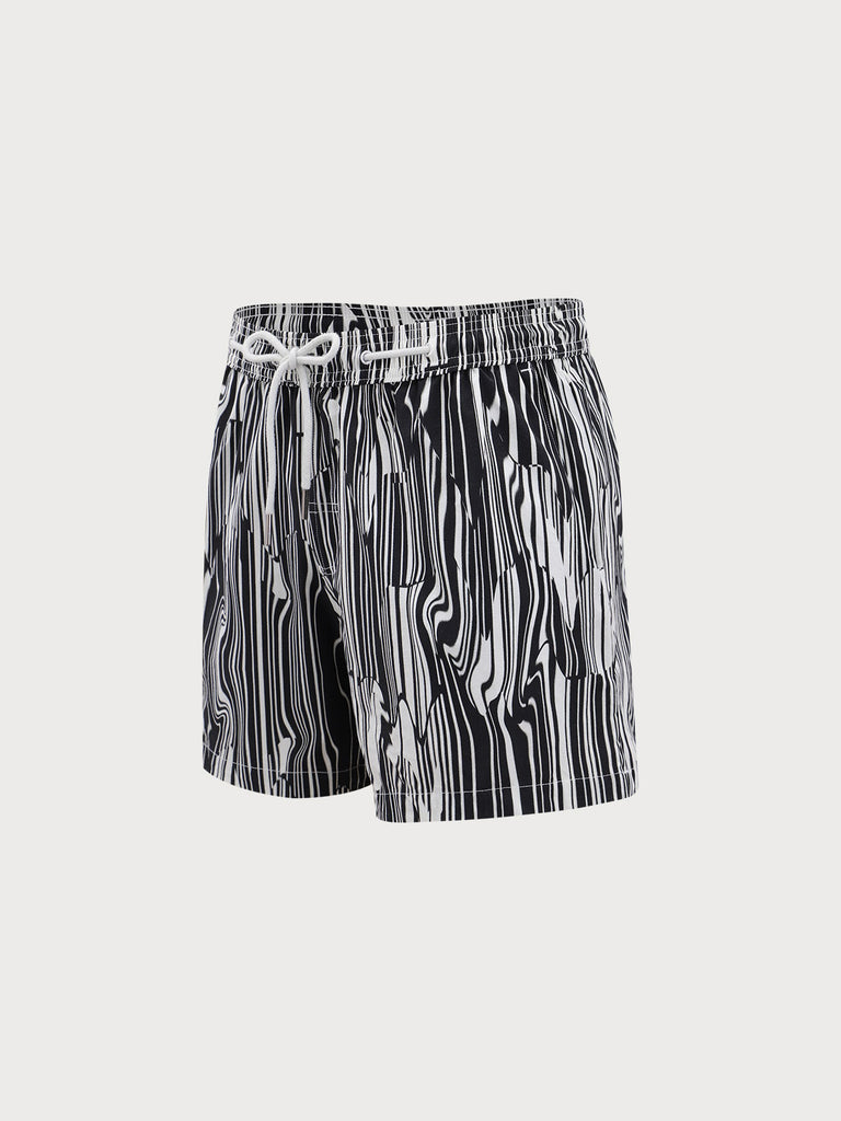 Men'S Woven Nail Spandex Swim Shorts Sustainable Men's Beach Shorts - BERLOOK