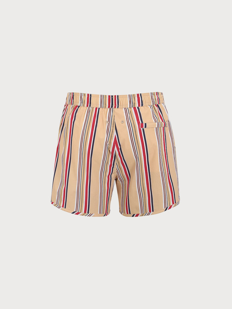 Men'S Woven Nail Spandex Swim Shorts Sustainable Men's Beach Shorts - BERLOOK