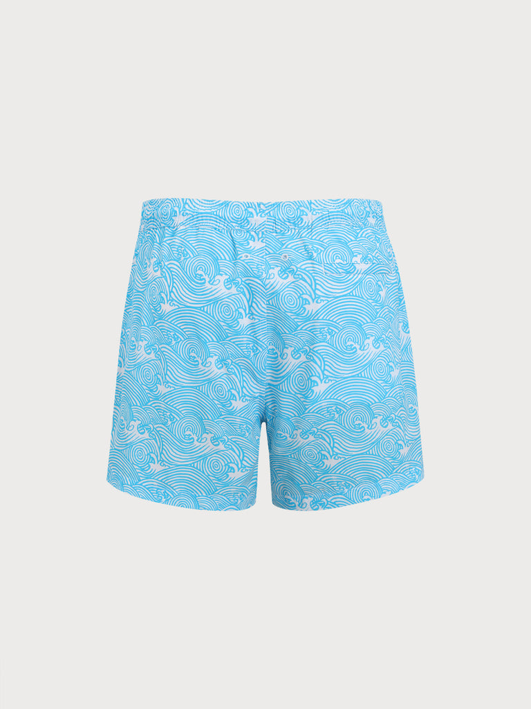 Men'S Woven Nail Spandex Swim Shorts Sustainable Men's Beach Shorts - BERLOOK
