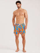 Men'S Woven Nail Spandex Swim Shorts Sustainable Men's Beach Shorts - BERLOOK