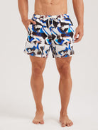 Men'S Woven Nail Spandex Swim Shorts Sustainable Men's Beach Shorts - BERLOOK