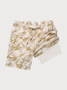 Men'S Woven Nail Spandex Swim Shorts Sustainable Men's Beach Shorts - BERLOOK