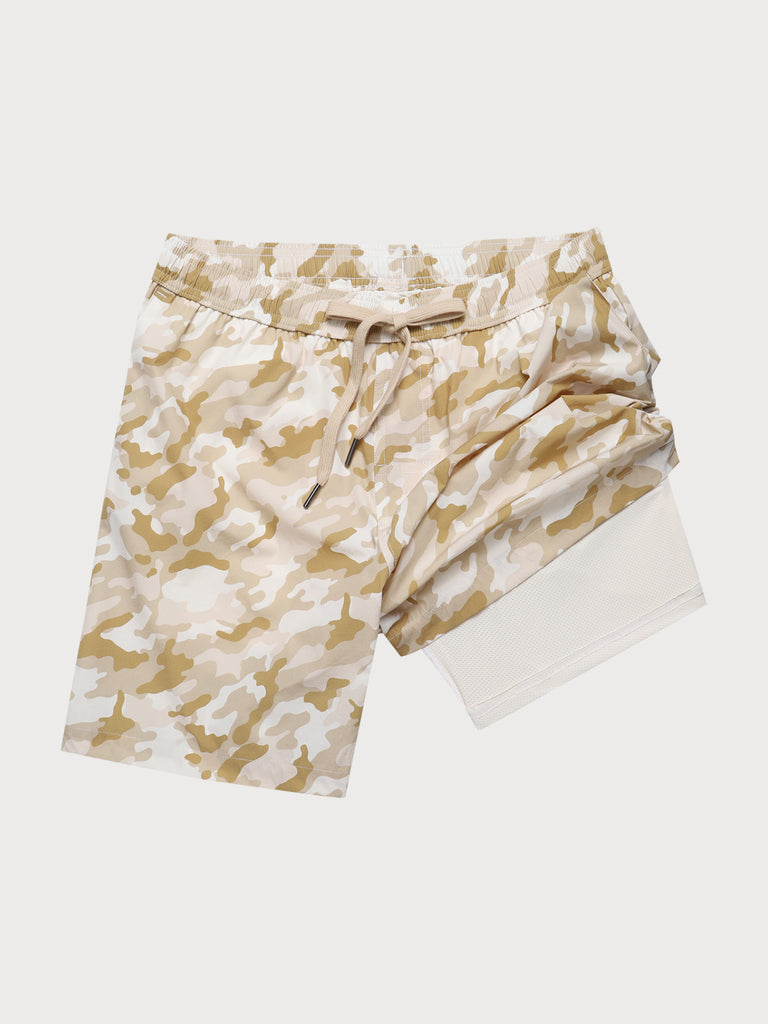 Men'S Woven Nail Spandex Swim Shorts Sustainable Men's Beach Shorts - BERLOOK