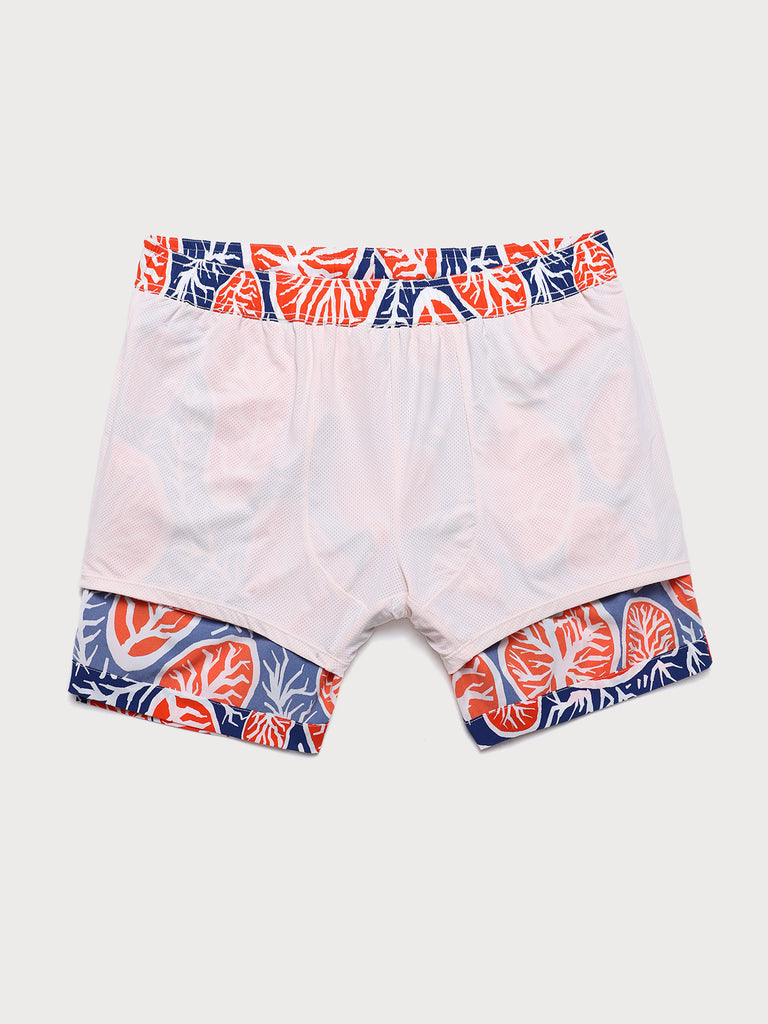 Men'S Woven Nail Spandex Swim Shorts Sustainable Men's Beach Shorts - BERLOOK