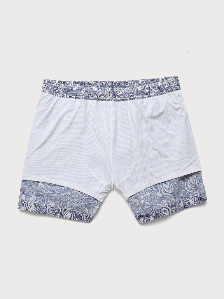 Men'S Woven Nail Spandex Swim Shorts Sustainable Men's Beach Shorts - BERLOOK