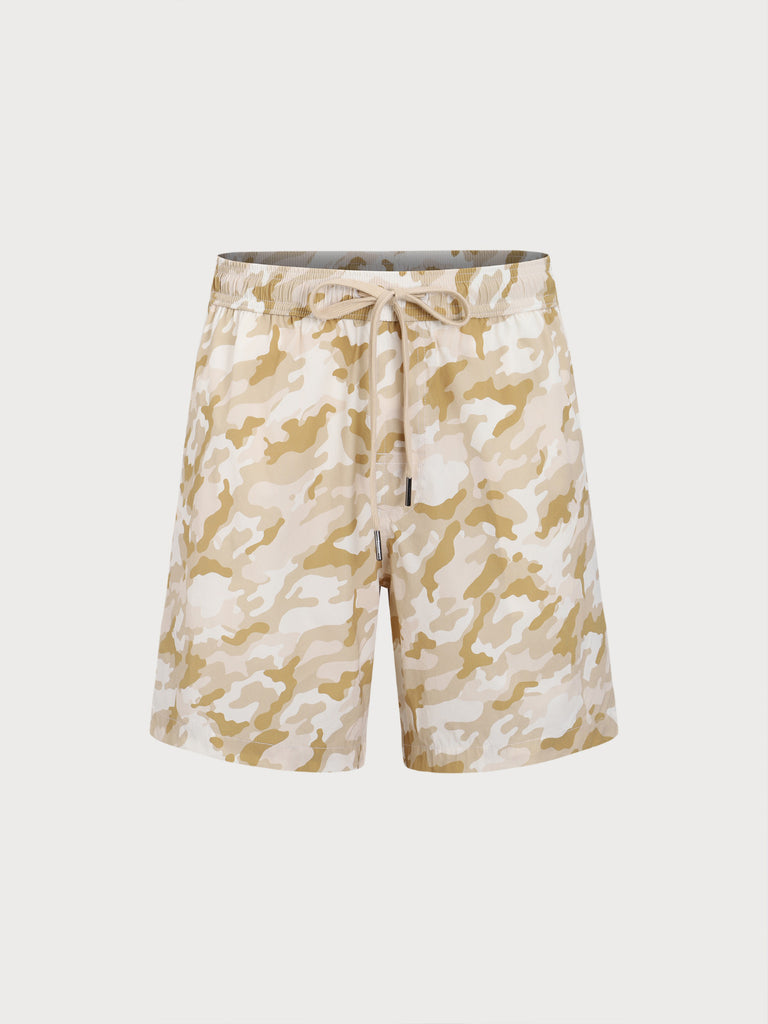Men'S Woven Nail Spandex Swim Shorts Sustainable Men's Beach Shorts - BERLOOK