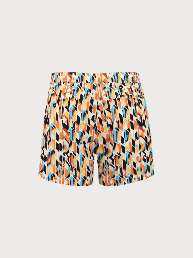 Men'S Woven Nail Spandex Swim Shorts Sustainable Men's Beach Shorts - BERLOOK
