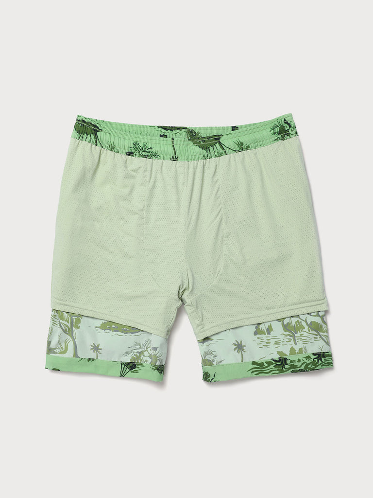 Men'S Woven Nylon-Blend Swim Shorts Sustainable Men's Shorts - BERLOOK