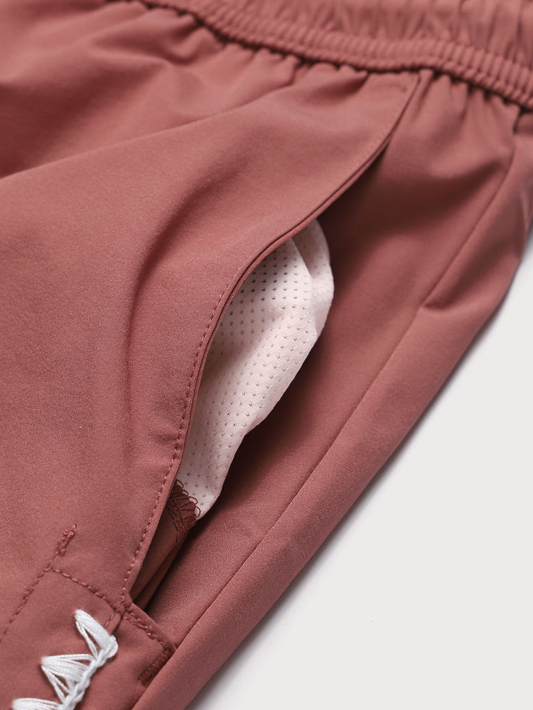 Men'S Woven Nylon-Blend Swim Shorts Sustainable Men's Shorts - BERLOOK
