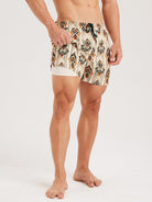 Men'S Woven Nylon Swim Shorts Sustainable Men's Beach Shorts - BERLOOK