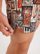 Men'S Woven Nylon Swim Shorts Sustainable Men's Beach Shorts - BERLOOK