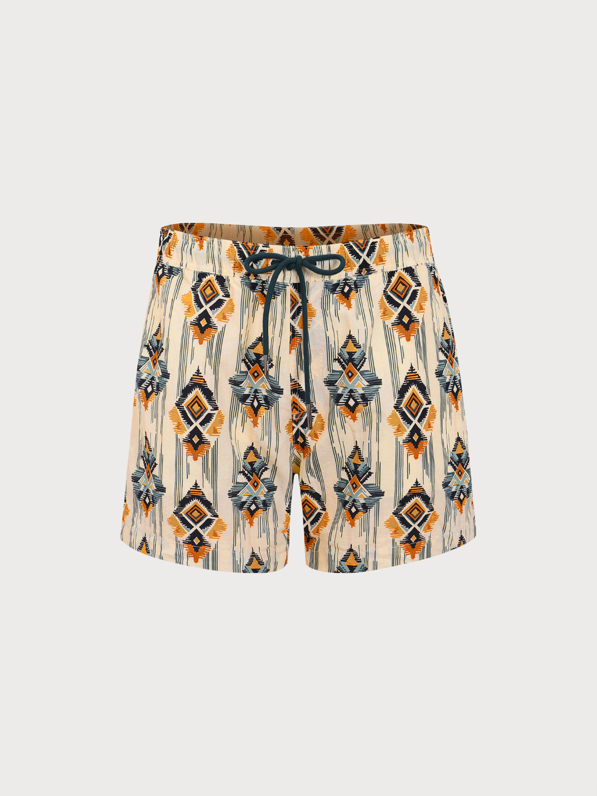 Men'S Woven Nylon Swim Shorts Sustainable Men's Beach Shorts - BERLOOK