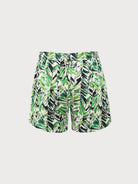 Men'S Woven Nylon Swim Shorts Sustainable Men's Beach Shorts - BERLOOK