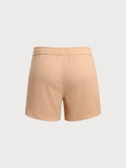 Men'S Woven Polyester-Cotton Swim Shorts Sustainable Men's Beach Shorts - BERLOOK