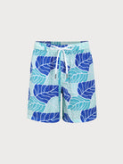Men'S Woven Polyester-Spandex Swim Briefs Blue Sustainable Men's Shorts - BERLOOK